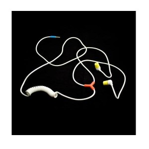 Ecouteurs AIAIAI - White/blue/red Y-model