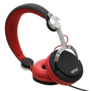 Casque Wesc - Black/Red Bassoon