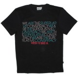 WESC T-Shirt - Italic Curse - Black