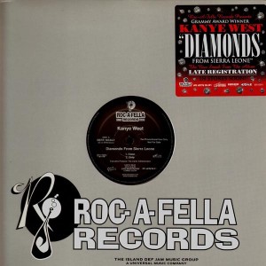 Kanye West - Diamonds from sierra leone - promo 12''