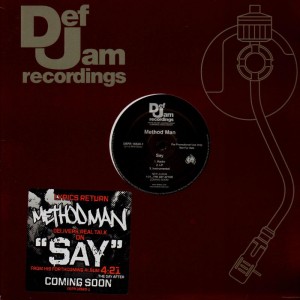 Method Man - Say - promo 12''