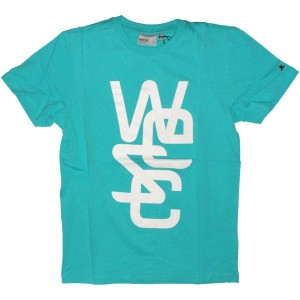 WESC T-shirt - Overlay - Mauritius Blue