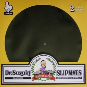 Dr. Suzuki - Black Mix Edition Slipmats - 2x Slipmats