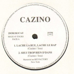 Cazino - Aux Pieds De La République EP - 12''