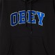 Sweatshirt Obey - Obey Sports Hoodie - Black