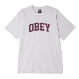T-Shirt Obey - Obey Academic - Heather Grey