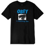 T-Shirt Obey - Obey Is Watching You - Black