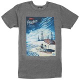 T-Shirt Obey - Paradise Turns - Heather Grey