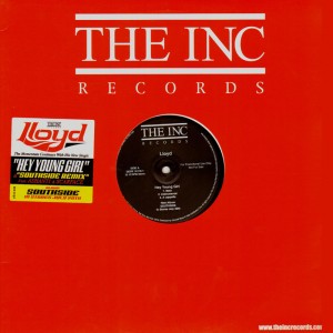 Lloyd - Hey young girl / Southside remix - promo 12''