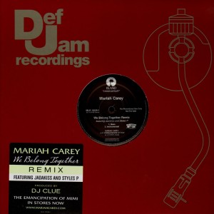 Mariah Carey - We belong together remix - 12''