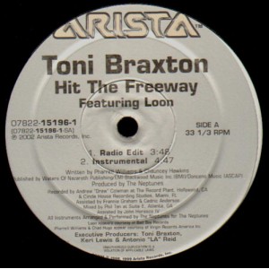 Toni Braxton - Hit the freeway - 12''