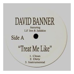 David Banner - Threat me like / My gun / Bout your money - 12''