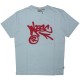 WESC T-shirt - Wesc Arrow - Mist Blue