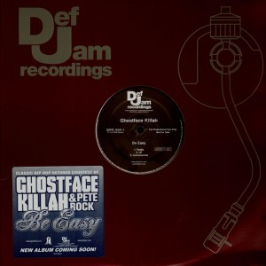 Ghostface Killah - Be easy - promo 12''