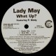 Lady May - What Up ? / Word on the street - promo 12''