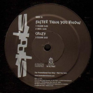 Spooks - Faster than you know / Crazy / Still gonna do it - promo 12''