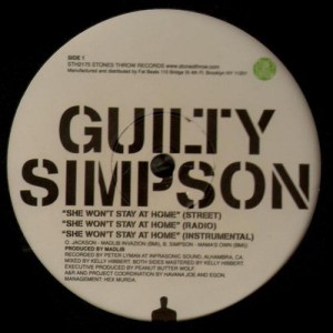 Guilty Simpson - Getting Bitches / She won't stay at home - 12