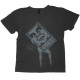 OBEY V-Neck T-Shirt - Circa Now - Black