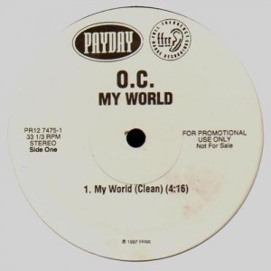 O.C. - My world - promo 12''