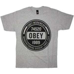 OBEY Basic T-Shirt - Obey Workwear - Heat