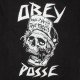 OBEY Tri-Blend T-Shirt - Wild In The Streets - Black