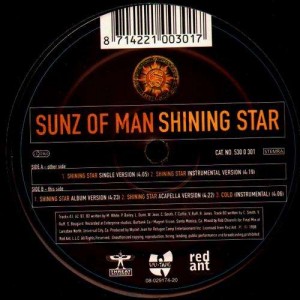 Sunz of Man - Shining star - 12''