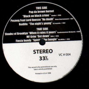 Strictly Hip Hop Volume 4 - Various Artists - Vinyl EP