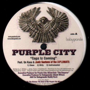 Purple City - Cops iz coming - 12''