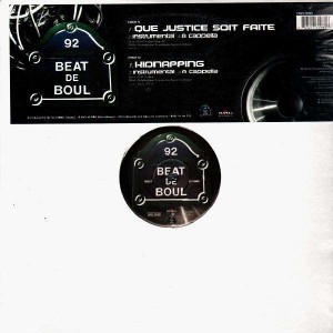Beat De Boul - Que justice soit faite / Kidnapping - 12''