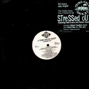 A Tribe Called Quest - Stressed Out remix / Word play / The jam - promo 12''