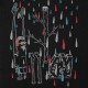 Ambiguous T-shirt - Acid Rain - Black