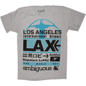 Ambiguous T-shirt - LAX - Silver