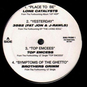 Buka promo 1 - Various Artists - Vinyl EP