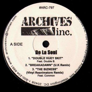 De La Soul - Archives Inc bootleg - Vinyl EP