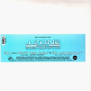J-Zone - Q&A / County Check Pimpin' / Fan Club President - 12''