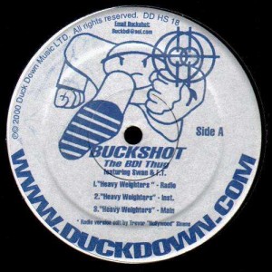 Buckshot - Heavy weighters (feat. Swan & F.T.) / Final words (feat.Swan) - 12''