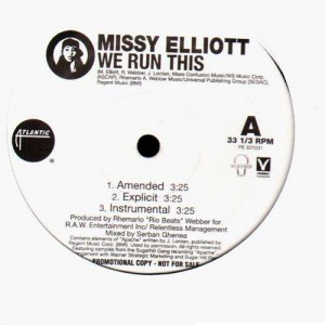Missy Elliott - We run this / Meltdown - 12''