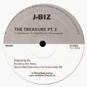 J-Biz - The treasure pt.2 / Ninetyfive - 12''