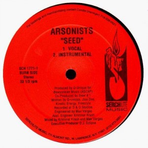 Arsonists - Venom / Seed - 12''
