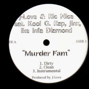 J-Love & Ric Nice - Murder fam - 12''