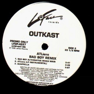 Outkast - ATLiens (Bad Boy Remix) - promo 12''