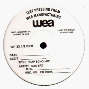Das EFX - Rap Scholar - 12''