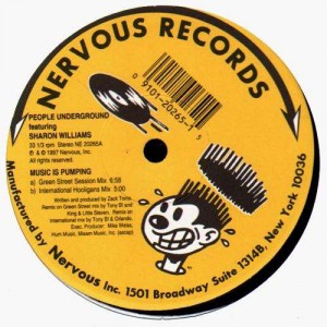 People Underground - Music is Pumping - 12''