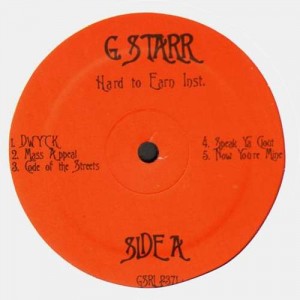 Gang Starr - Hard to Earn instrumentals - LP