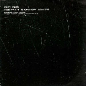 Scritti Politti - Tinseltown to the boggie down variations - promo 2x12''