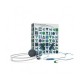 Casque AIAIAI - Petrol Blue w/ green plug Tracks with mic - headset