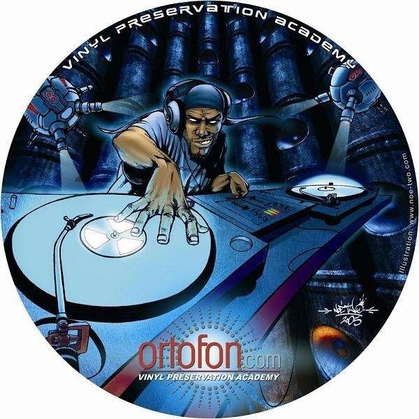 Cellule et diamant pour platine vinyle Ortofon Slipmat Dj