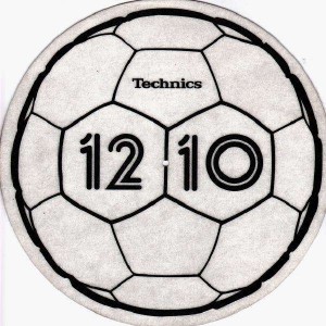 Technics - Soccer-ball 1210 - Slipmats