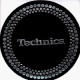 Technics - Silver dots - Slipmats