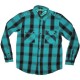 LRG Shirt - Big Game L/S Woven - Turquoise
